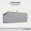 Tapis de souris Owlotech 90 x 40 cm 2 mm Basic Extended Mat Gris