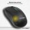 Owlotech M120 Ratón con Display Negro Negro