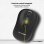 Owlotech M120 Ratón con Display Negro Negro