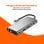PcCom Essential HUB Docking 11 en 1 USB-C a 1x RJ45, 1x VGA, 1x HDMI 4K, 1x USB-C PD, 1x Audio Jack 3.5mm, 1x USB 3.0, 3