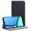 Cool Flip Cover Capa para Realme Note 60 Preta