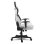 Alpha Gamer Zeta Silla Gaming con Cojín y Almohada Cervical Blanca/Negra