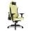 Alpha Gamer Alegra Cadeira Gaming de Tecido com Suporte Lombar Ajustável Amarela/Preta
