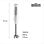 Mixeur plongeant Braun Minipimer 5 MQ 50001 M 1000 W 0,6 L