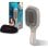 Brosse Lissante Cecotec HairCare Revitalize Champagne ionique EMS LED Laser 4 Modes Champagne