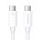 Baseus Superior 2 Cable Carga Rápida 240W USB4 40Gbps USB-C a USB-C 1.8m Blanco