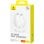 Baseus Superior 2 Cable Carga Rápida 240W USB4 40Gbps USB-C a USB-C 1.8m Blanco