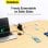 Baseus Free2Draw Cabo Retrátil USB-C com Carga Rápida 100W 1m Preto