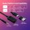 HyperX Cloud III Headset Gaming USB Branco/Rosa