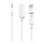 Auriculares HyperX Cloud III com fio USB e jack 3,5 mm Gaming Cancelamento de Ruído Branco/Rosa