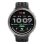 Amazfit Active 2 Bluetooth GPS 43,9mm AMOLED Argento Cinturino Nero M 5ATM SpO2 Cardio