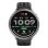 Amazfit Active 2 Bluetooth GPS 43,9mm AMOLED Prata com Pulseira Preta M Resistência à Água 5ATM SpO2 Pulsómetro Sono