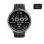 Amazfit Active 2 Bluetooth GPS 43,9mm AMOLED Prata com Pulseira Preta M Resistência à Água 5ATM SpO2 Pulsómetro Sono