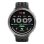 Amazfit Active 2 Bluetooth GPS 43,9mm AMOLED Prata com Pulseira Preta M Resistência à Água 5ATM SpO2 Pulsómetro Sono
