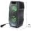 Sharp PS-931 Enceintes de fête avec microphone TWS Bluetooth 5.3 2xUSB, 2x6,3 mm Lumière RVB, 180W 13 heures Noir.