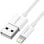 UGREEN 20728 USB-A-Stecker auf LIGHTNING-Kabel. Mfi-zertifiziert. 1 Meter. Farbe: Weiß. Kompatibel mit iPhone, iPad, iPod. Weiß