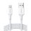 UGREEN 20728 USB-A-Stecker auf LIGHTNING-Kabel. Mfi-zertifiziert. 1 Meter. Farbe: Weiß. Kompatibel mit iPhone, iPad, iPod. Weiß