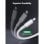 UGREEN 20728 USB-A-Stecker auf LIGHTNING-Kabel. Mfi-zertifiziert. 1 Meter. Farbe: Weiß. Kompatibel mit iPhone, iPad, iPod. Weiß