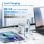 BLOC MULTIPRISE EWENT 3 PRISES SHUCKO + 2 USB-A + 2 USB-C