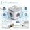 BLOC MULTIPRISE EWENT 3 PRISES SHUCKO + 2 USB-A + 2 USB-C