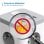 BLOC MULTIPRISE EWENT 3 PRISES SHUCKO + 2 USB-A + 2 USB-C