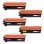 PcCom Essential Brother TN230 Tóner Compatible Negro/Cian/Magenta/Amarillo Pack 5