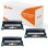 PcCom Essential Brother DR2000 Tambor Compatible Negro Pack 3