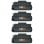 PcCom Essential OKI B2500/B2520/B2540 Tóner Compatible Negro Pack 4