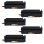 PcCom Essential HP 15A/13A/24A Tóner Compatible Negro Pack 5