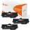 PcCom Essential Kyocera TK1160 Tóner Compatible Negro Pack 3