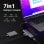 Ugreen 60515 Hub 7-em-1 USB-C para HDMI/3x USB 3.2/USB-C/SD/MicroSD Cinzento
