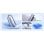 Ugreen 15596 HUB 5 en 1 USB-C a HDMI/3x USB 3.2/USB-C Gris