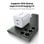 Chargeur Ugreen Nexode Gan 45w Blanc