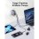 Ugreen Nexode Cargador Carga Rápida GaN 65W 2 USB-C + 1 USB-A Gris