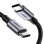 Ugreen 70427 Cabo USB2.0 USB-C para USB-C 1m Preto