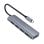 Ugreen 70336 HUB 4 en 1 USB-C a 3 USB-A 3.0/Micro USB Gris