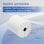 iggual Pack 50 Rollos Papel Térmico sin BPA 80x80mm