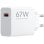 Adaptateur secteur de charge rapide USB-A Xiaomi HyperCharge 67 W Blanc