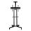 UNYKAch UK501 Supporto da pavimento mobile con ripiani e altezza regolabile per TV VESA 600x400mm e 32-75"