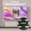 Support mural TV Onkron de 17 à 43 pouces - Support mural TV universel avec poids jusqu'à 30 kg - Bras mural TV avec Vesa de 75x75 à 200x200 / Support mural TV fixe FM1-B Noir