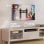 Support mural TV Onkron 32 à 65 pouces - Support mural TV universel avec poids jusqu'à 50 kg - Support mural TV fixe avec Vesa max 400x400 mm / Support mural TV fixe FM2-B Noir