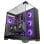 Mars Gaming Mc-vision Caja Atx Triple Cristal Templado Sin Marco Diseño Doble Cámara Usb 3.0 Negro