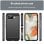 Max Power Digital Funda Fibra de Carbono Carcasa Antigolpes Silicona Negra para Google Pixel 9a