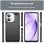 Custodia in silicone antiurto nero Max Power Digital Carbon Fiber per OPPO A40
