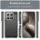Max Power Digital Funda Fibra de Carbono Antigolpes Silicona Negra para Xiaomi 14T / 14T Pro