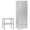 Vidaxl 3187617 Defumador com Mesa em Aço Galvanizado