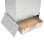 Vidaxl 3187617 Defumador com Mesa em Aço Galvanizado