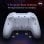 EasySMX X20 Gamepad Inalámbrico RGB Bluetooth/2.4GHz 1000mAh USB-C Blanco para PC/Switch/Android/iOS