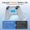 EasySMX X05 Gamepad wireless RGB Bluetooth/2,4 GHz 750 mAh 1000 Hz verde per PC/Switch/Android/iOS