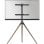 Onkron Support TV et trépied TV au sol 32 à 65 pouces - Support TV universel avec poids jusqu'à 35 kg - Support TV au sol avec Max Vesa 400x400 / Support TV pivotant TS1220-B Noir